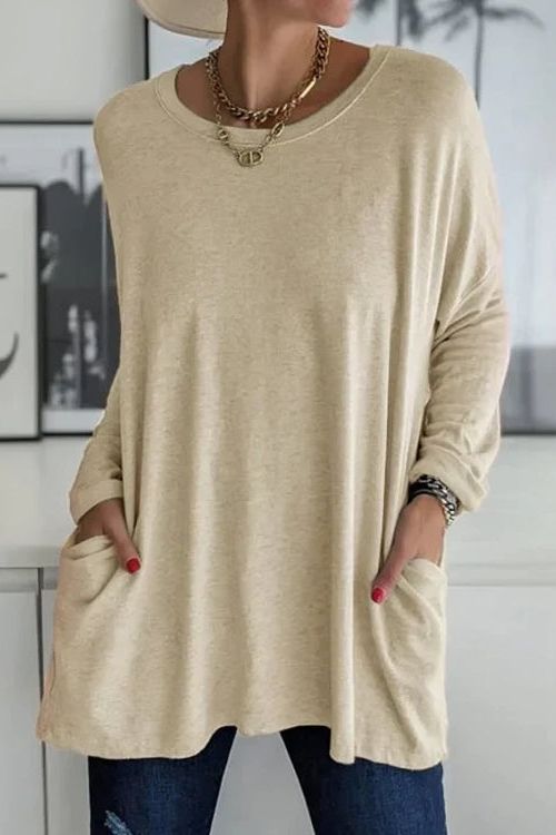 Rachel - Casual oversized jumper for women