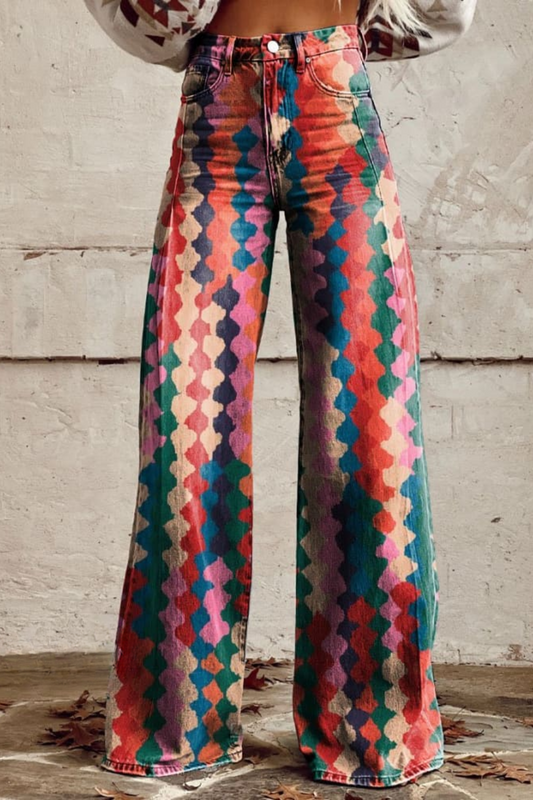Angelica - Boho Dreamer Flare Pants