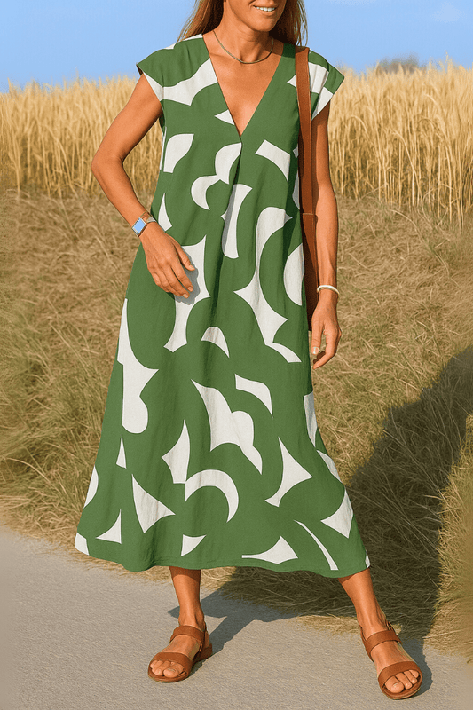 Meadow Drift Dress – Printed Dress