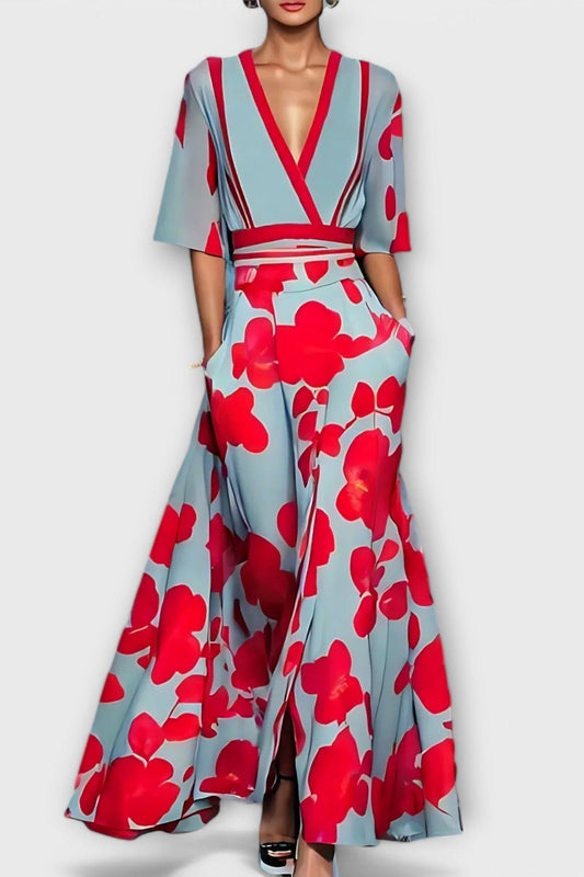 Elegant Floral Dress