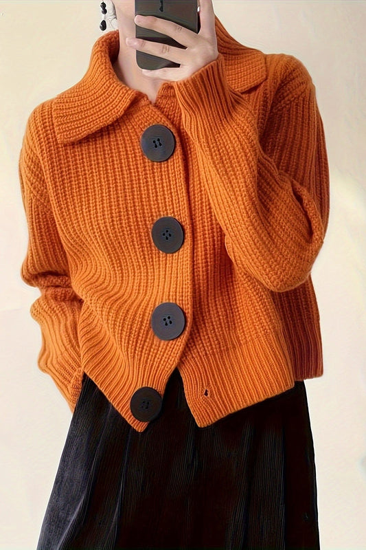 Spiced Ember Knit Jacket