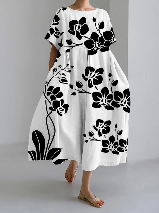 Marisella | Graceful Floral Dress for Any Occasion, Combining Style and Comfort