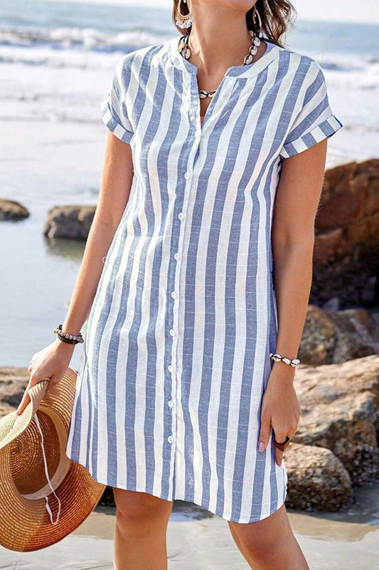 Bondi Breeze Shirt Dress