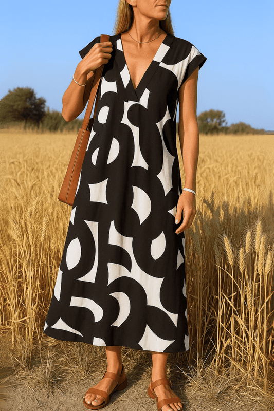 Midnight Muse Dress – Printed Dress