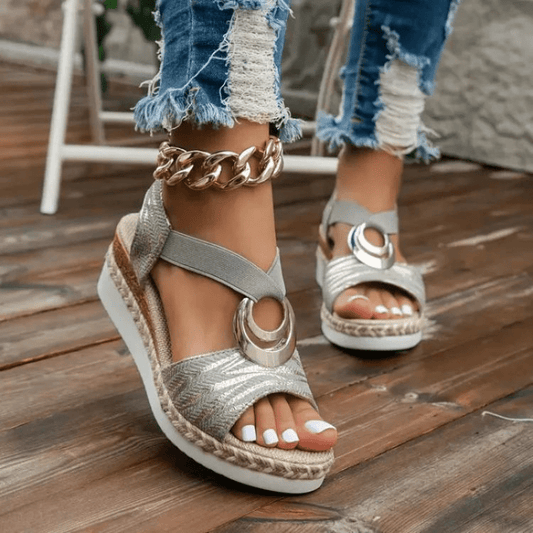 Aurora Orthopedic Wedge Sandals