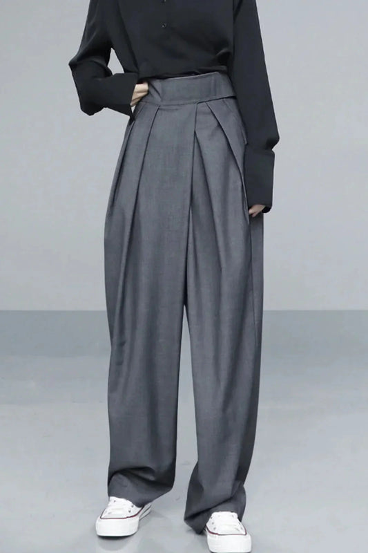 Wide Leg Velcro Pants