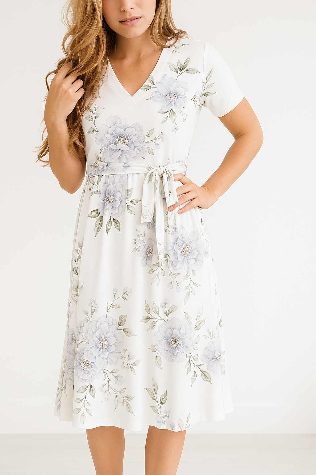 Charleston - Floral Midi Dress