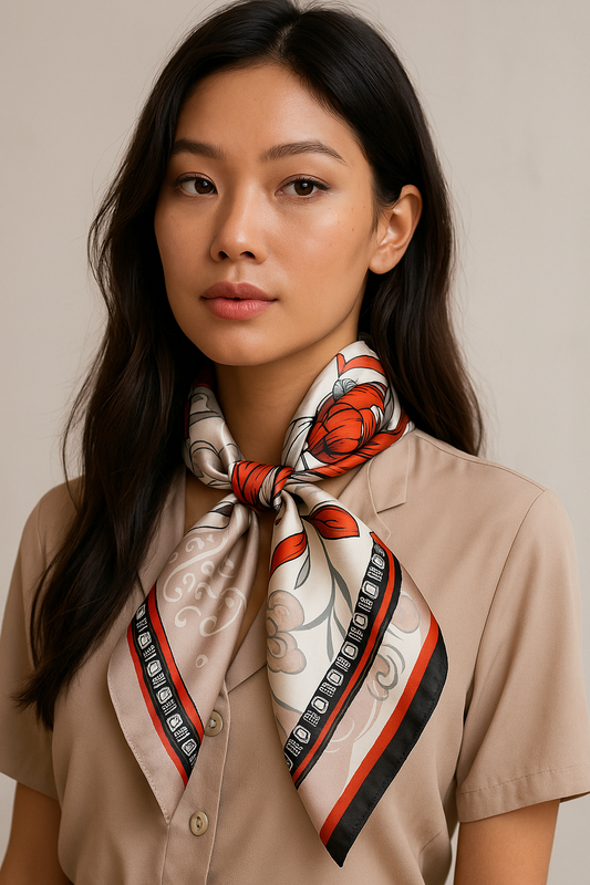 Theresa Foulard (100% Silk- 68cm)