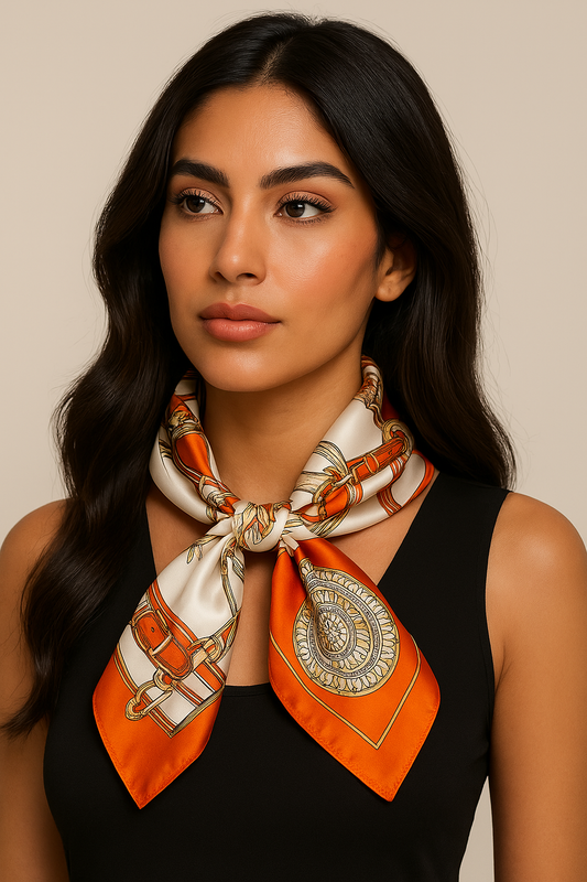 Klara Foulard (100% Silk - 68cm)