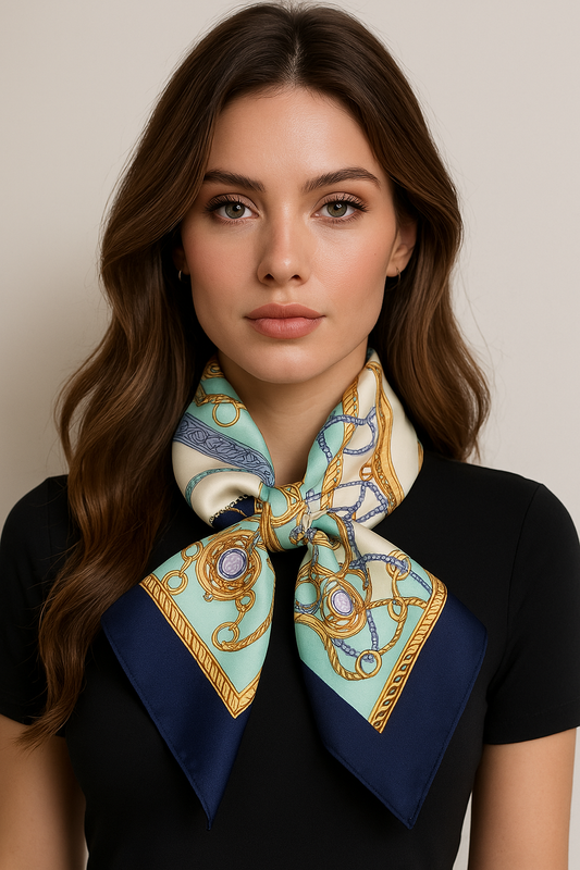 Elena Scarf (100% silk - 53 cm)