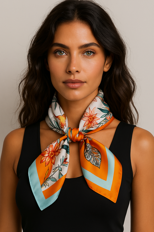 Cecile Foulard (100% Silk- 68cm)