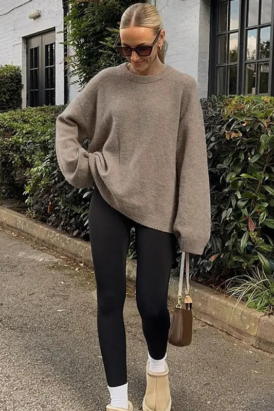 Denise - Fluffy Knit Jumper