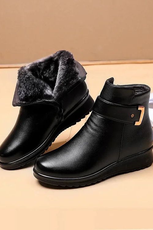 Supportive Comfort - Leather Boots