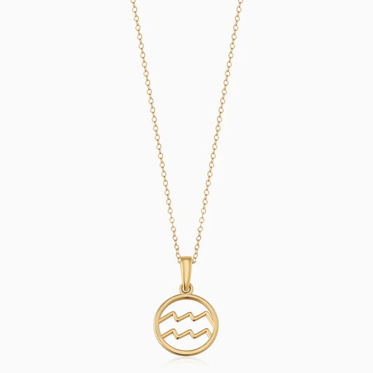 Zodiac sign necklace