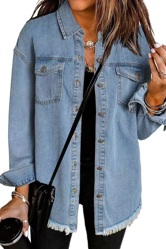 Light Blue - Classic Everyday Denim Jacket