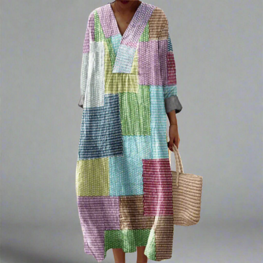 Heather™ | Chic Geometric Dress