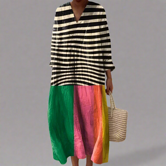 Alexandra™ | Chic Geometric Dress