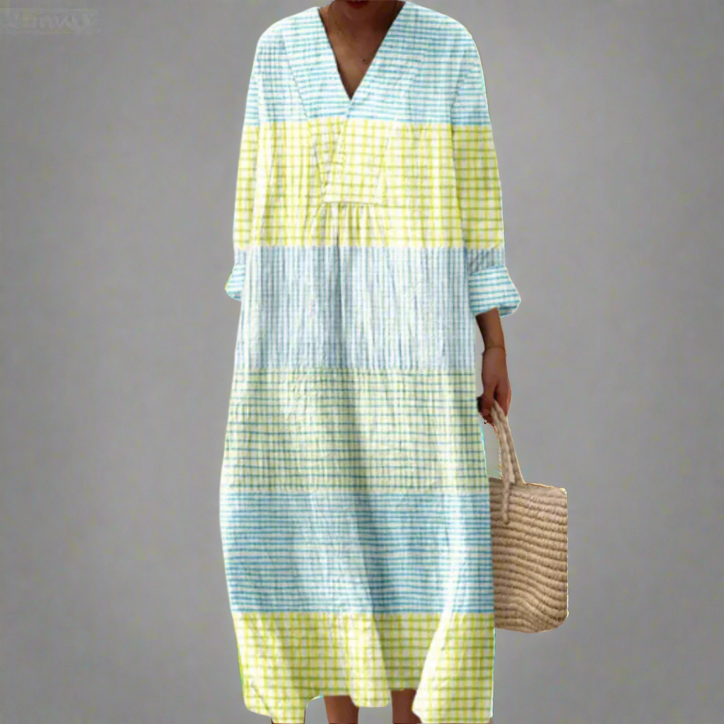 Adrienne™ | Chic Geometric Dress