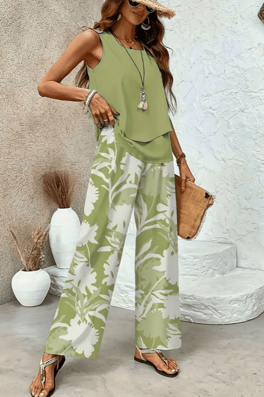 Palm Whisper – Elegant Set