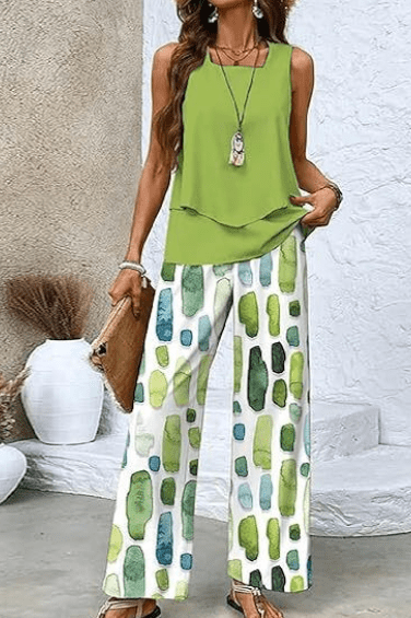 Olive Breeze – Elegant Set