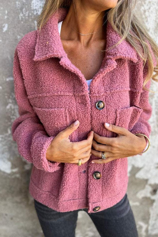 Rosewood Bloom Fleece Jacket