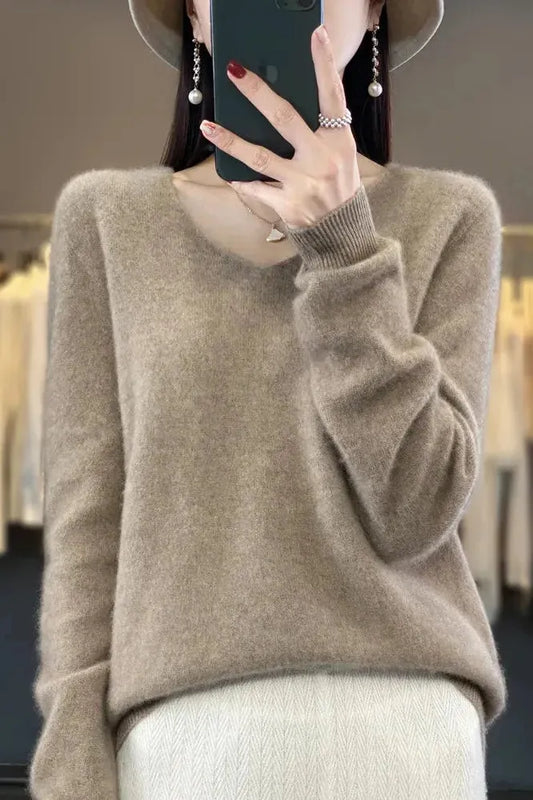 Layer Line - Cashmere Sweater