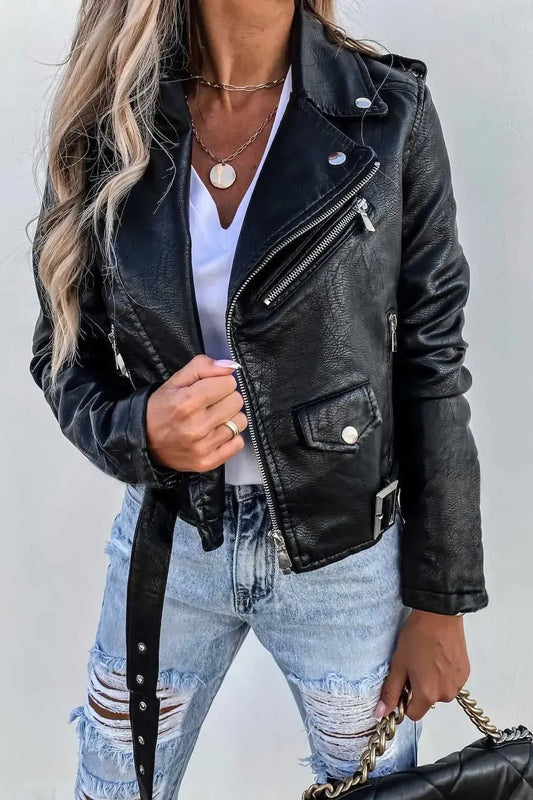 The Refined Leather Jacket