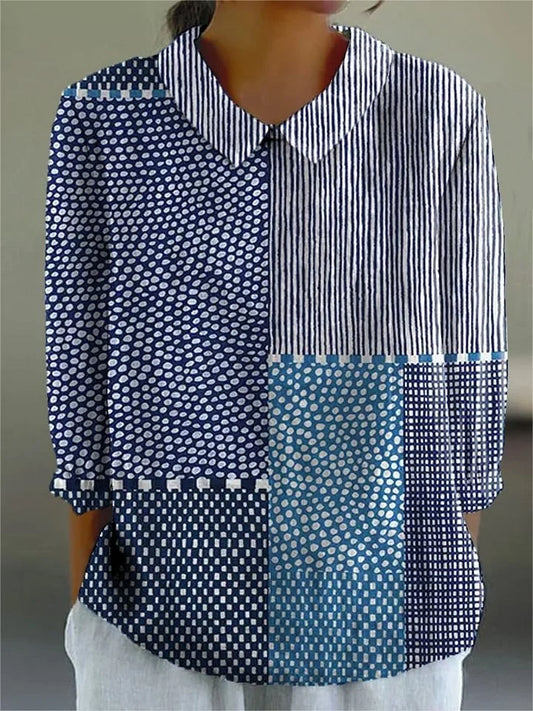 Harper™ Patchwork Blouse
