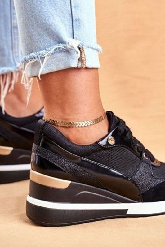 Keziah - Glow Wedge Orthopaedic Sneaker