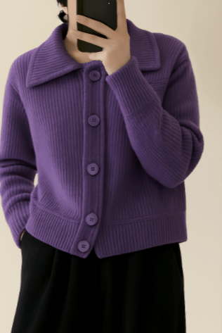 Lavender Muse Knit Jacket