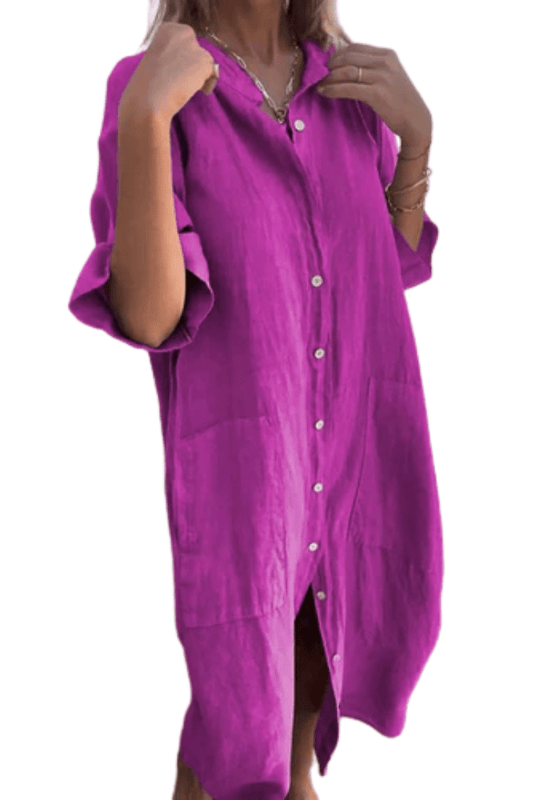 Wildberry Shirt Dress