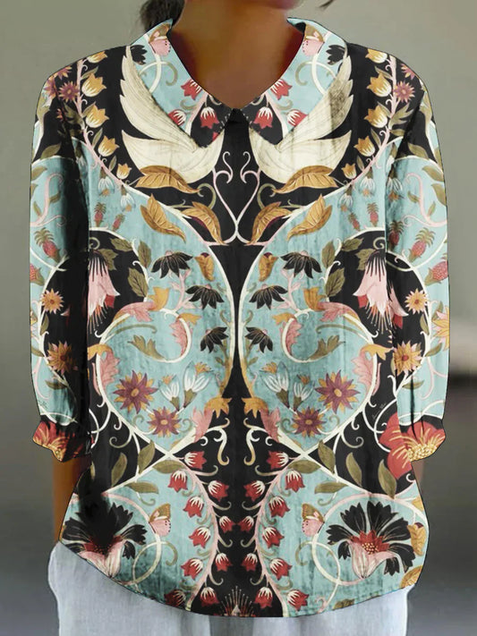 Everly™ Enchanted Tapestry Blouse