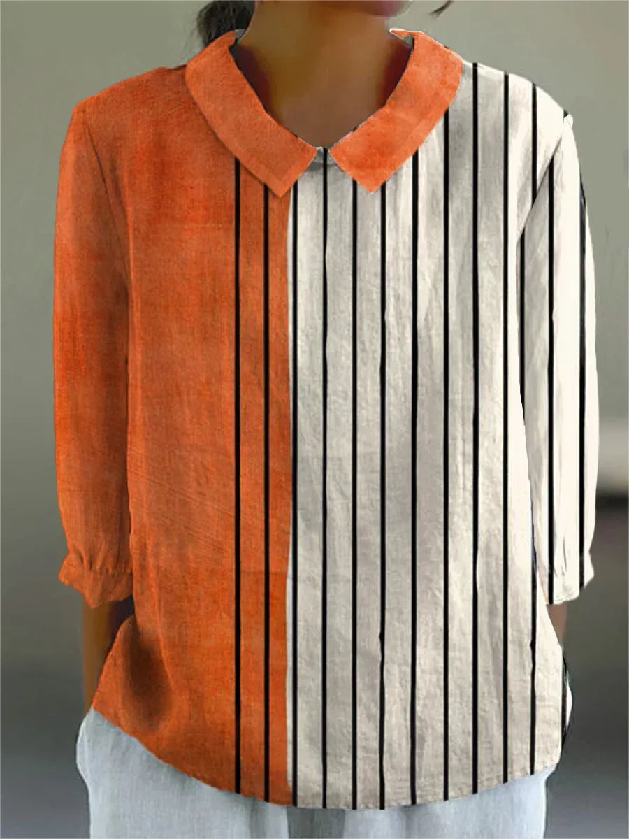 Karsyn™ Bold Contrast Stripe Blouse