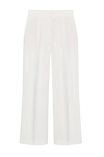 High Waist Drape Casual Pants