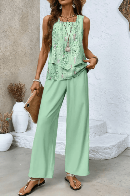 Mint Breeze – Elegant Set