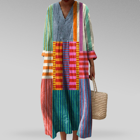 Lia™ | Chic Geometric Dress