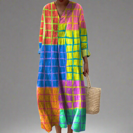 Charlene™ | Chic Geometric Dress