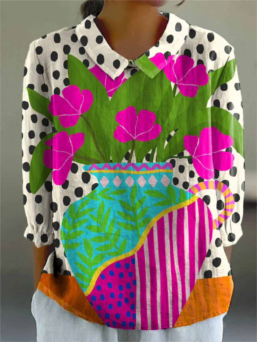 Eden™ Artistic Bloom Blouse