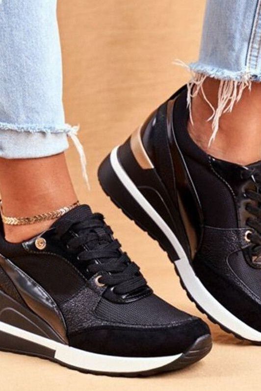 Keziah - Glow Wedge Orthopaedic Sneaker