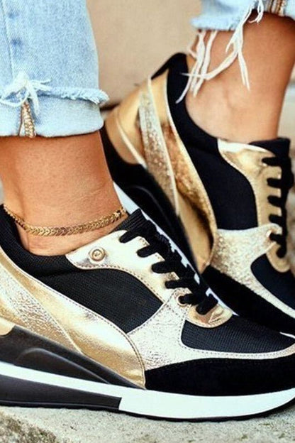 Keziah - Glow Wedge Orthopaedic Sneaker