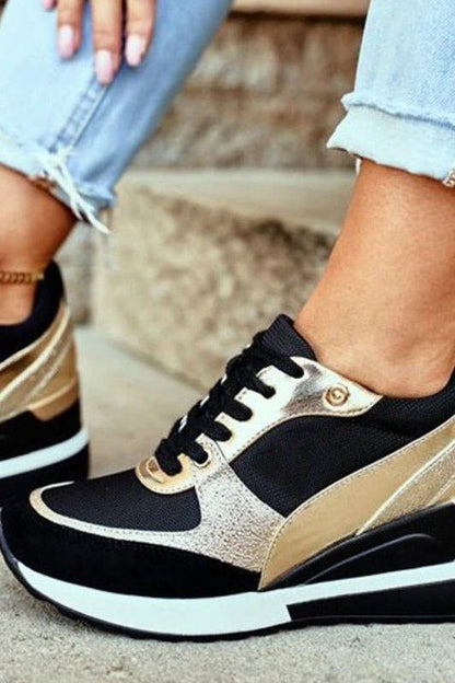 Keziah - Glow Wedge Orthopaedic Sneaker