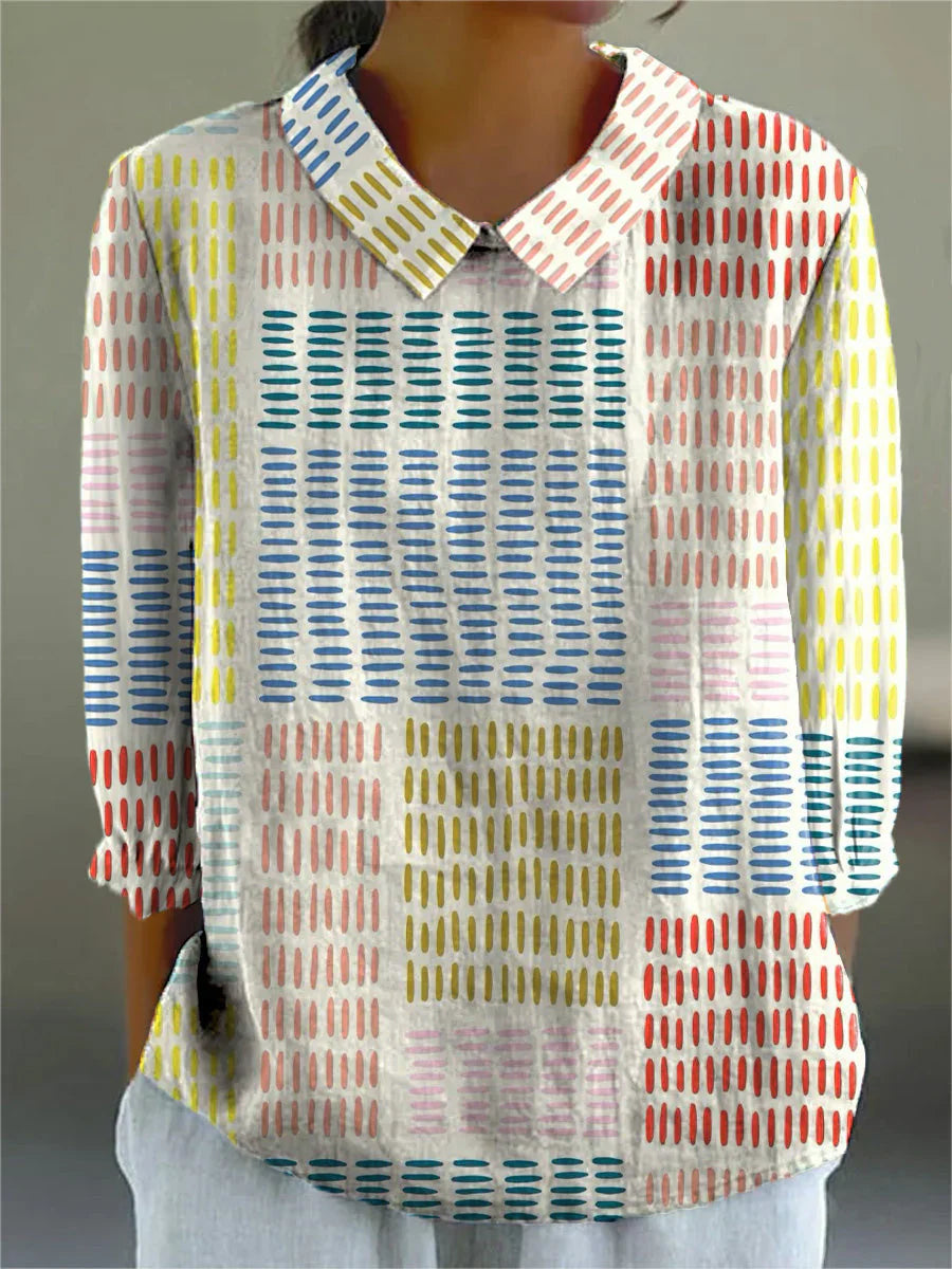 Daisy™ Colorblock Dash Blouse